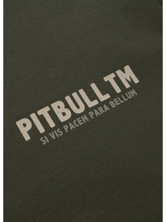 PITBULL PITBULL Bluza PARA BELLUM Zielony Regular Fit