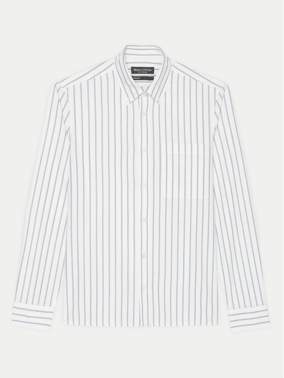 Marc O'Polo Marc O'Polo Koszula 428 7313 42390 Biały Regular Fit