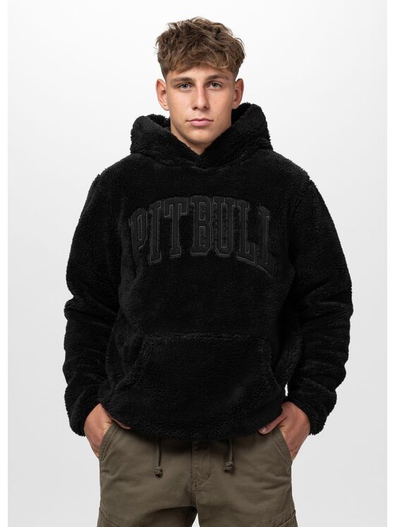 PITBULL PITBULL Bluza ARAGON NORTON Czarny Regular Fit