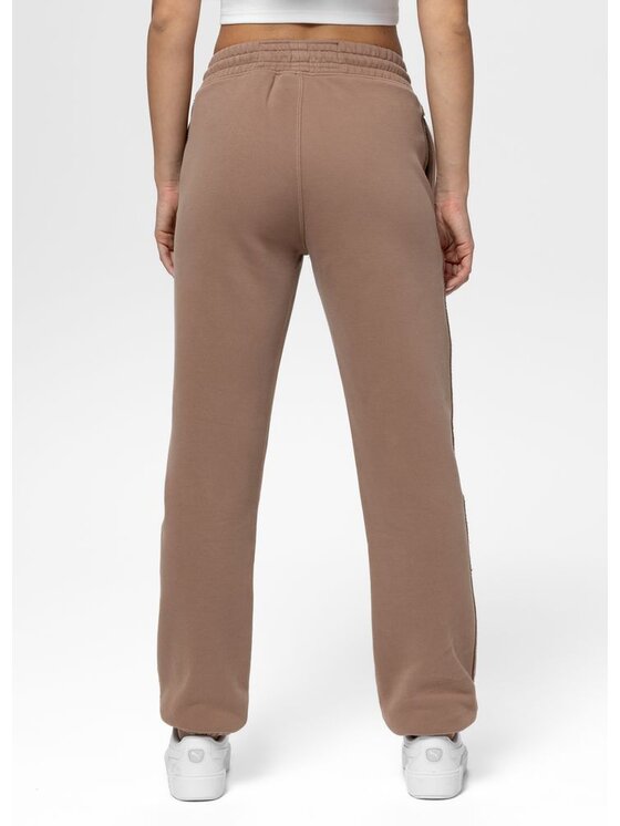 PITBULL PITBULL Spodnie dresowe Washed LOVIA Brązowy Regular Fit