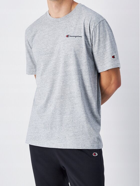 Champion Champion T-Shirt 220264-EM021 Szary Standard Fit
