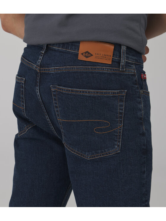 Lee Cooper Lee Cooper Jeansy LC118 Granatowy Regular Fit