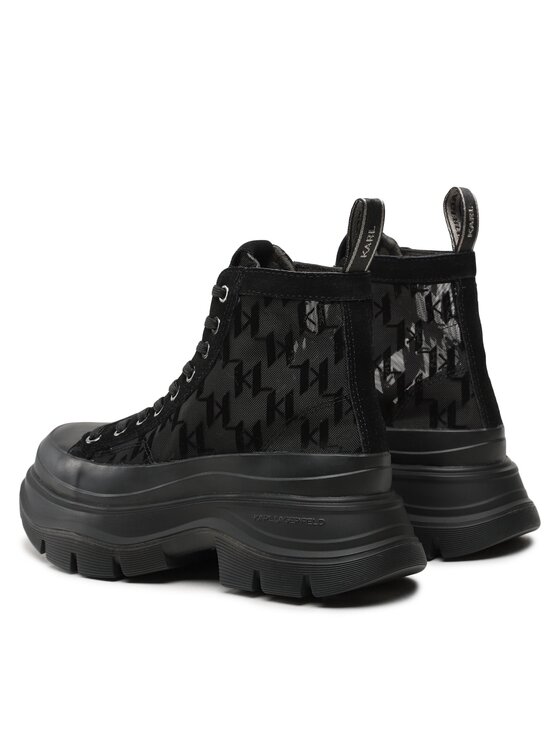KARL LAGERFELD KARL LAGERFELD Μποτάκια KL42959F Μαύρο