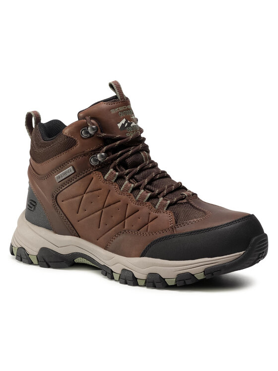 Skechers Skechers Trapery Telago 66283/LTBR Brązowy