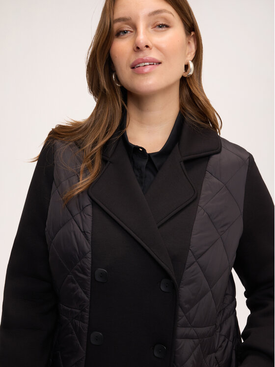 Fiorella Rubino Fiorella Rubino Kurtka puchowa F028T001568N033 Czarny Regular Fit