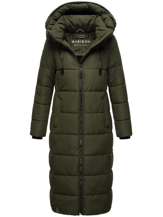 Marikoo Marikoo Kurtka zimowa Nadeshikoo Zielony Casual Fit