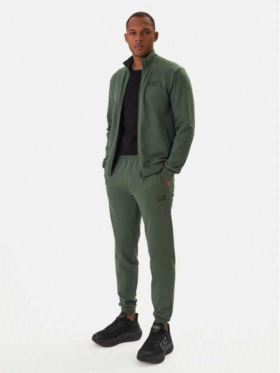 EA7 Emporio Armani Trening 8NPV60 PJVRZ Verde Regular Fit