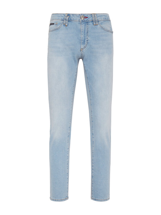 PHILIPP PLEIN PHILIPP PLEIN Jeansy 67 Světle modrá Slim Fit