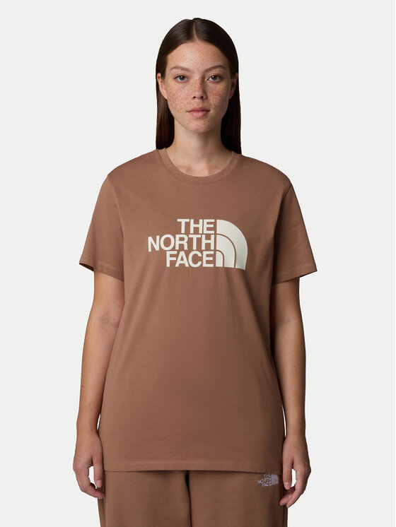 The North Face T-shirt Easy NF0A8A6G Marrone Loose Fit, taglia : M