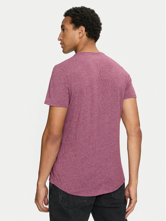 Tommy Jeans Tommy Jeans T-shirt Jaspe DM0DM09586 Ljubičasta Slim Fit