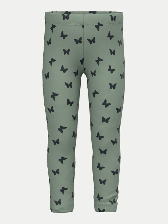 NAME IT NAME IT Leggings 13225451 Verde Slim Fit