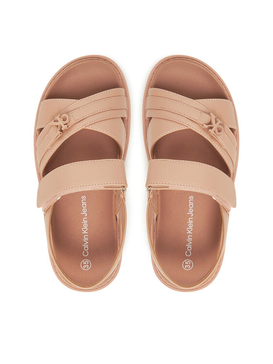 Calvin Klein Jeans Calvin Klein Jeans Sandali V3A2-82044-1013 S Rjava