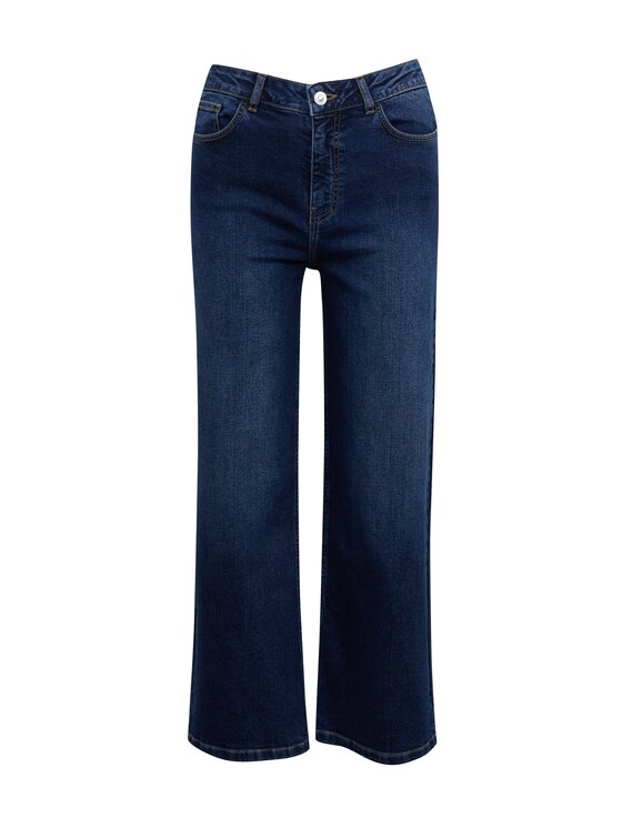 Orsay Orsay Jeansy 313082548000__34 Granatowy Loose Leg