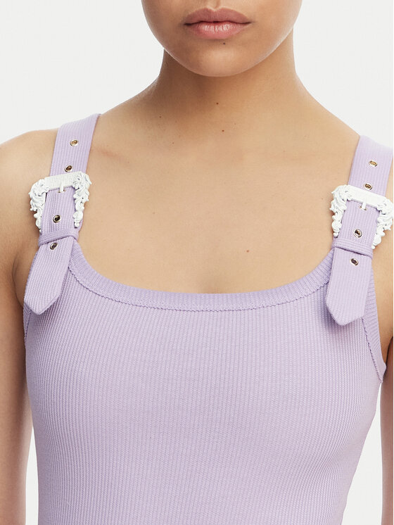 Versace Jeans Versace Jeans Ежедневна рокля 80HAO943 J0198 Виолетов Slim Fit