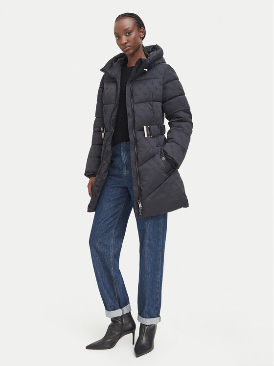 Guess Guess Зимова куртка W6BL50 W4144 Чорний Regular Fit
