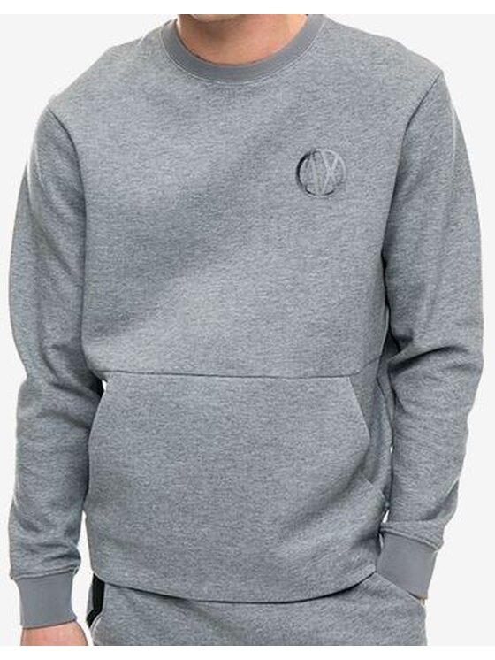 Armani Exchange Armani Exchange Mikina 3ZZMAN ZJQ2Z 3930 Šedá Regular Fit