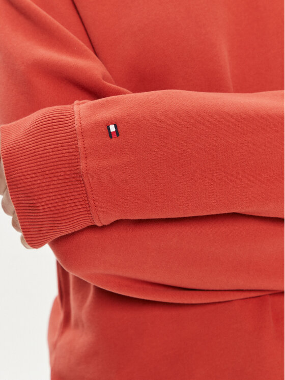 Tommy Hilfiger Tommy Hilfiger Felpa Modern Script WW0WW42615 Rosso Regular Fit