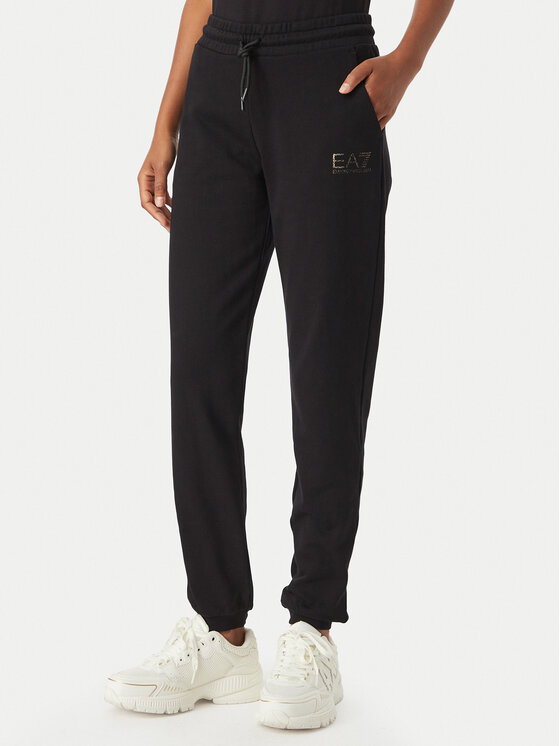 EA7 Emporio Armani Pantaloni trening 7W001368 AF12473 MC004 Negru Regular Fit