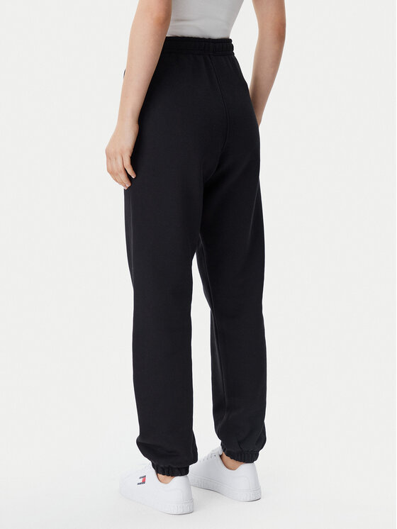 Tommy Jeans Tommy Jeans Спортивні штани Badge DW0DW20679 Чорний Regular Fit