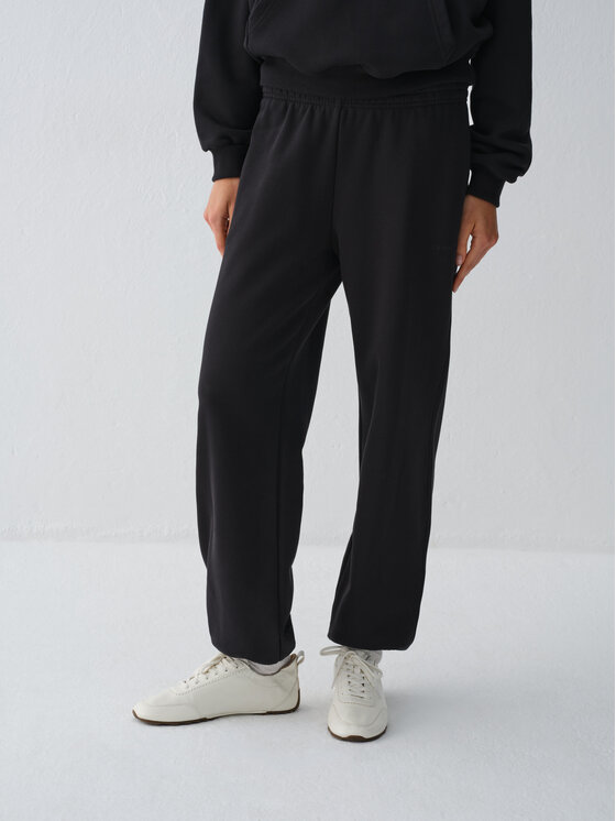 La Mania La Mania Pantaloni da tuta AXEL Nero Basic Fit