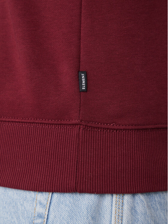 Element Element Mikina ELYFT00197 Bordová Regular Fit