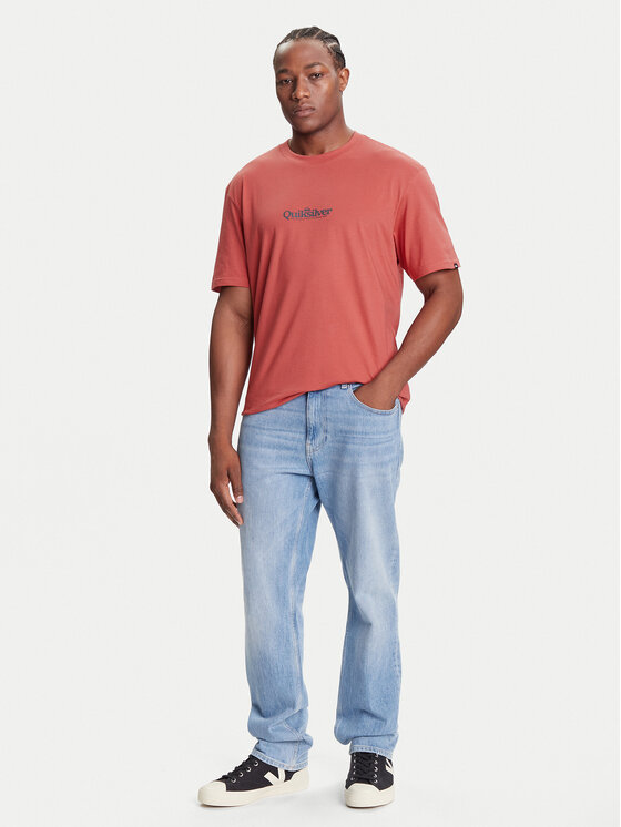Quiksilver Quiksilver T-shirt EQYZT08174 Crvena Regular Fit