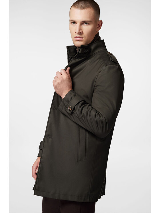 Próchnik Próchnik Płaszcz przejściowy PM2 PC131223000006 Zielony Regular Fit