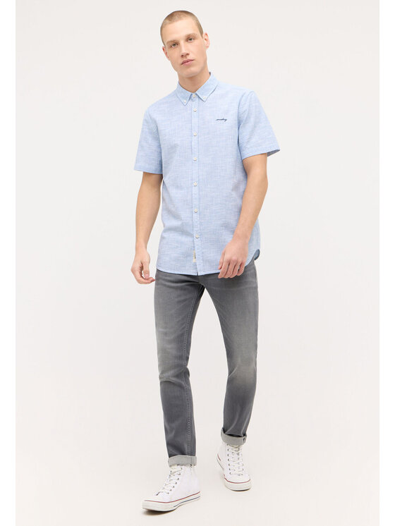 Mustang Mustang Camicia Berkeley Blu Regular Fit