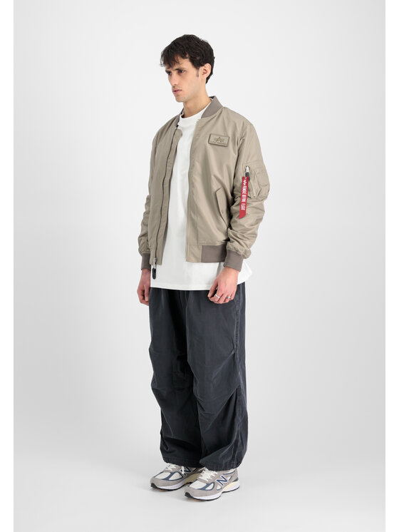 Alpha Industries Alpha Industries Kurtka bomber 126101 Beżowy Slim Fit
