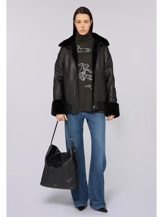 Trussardi Trussardi Cardigan M7526001142N035 Verde Over Fit