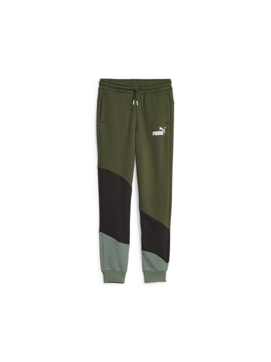 Puma Puma Spodnie dresowe 675237 Zielony Regular Fit