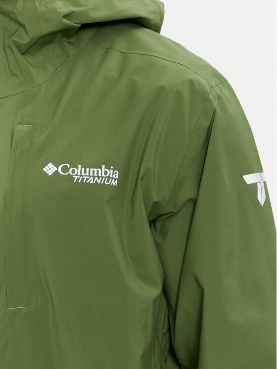 Columbia Columbia Яке за дъжд Ampli-Dry™ II 2071061 Зелен Regular Fit