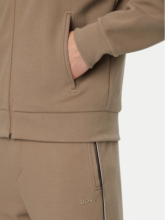 BOSS BOSS Melegítő 50555906 Sötét bézs Regular Fit