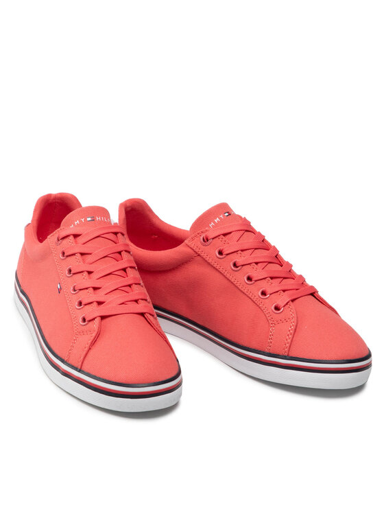 Tommy Hilfiger Tommy Hilfiger Sneakers aus Stoff Essential Th Sneaker FW0FW06178 Rosa