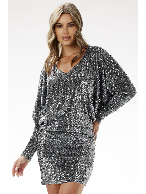 Awama Awama Abito da sera A700 Grigio Basic Fit