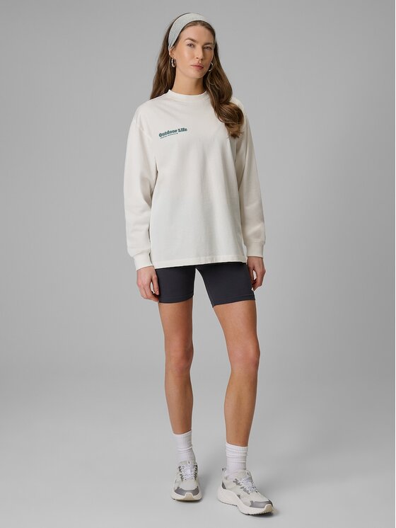 4F 4F Bluza CAMP Biały Regular Fit