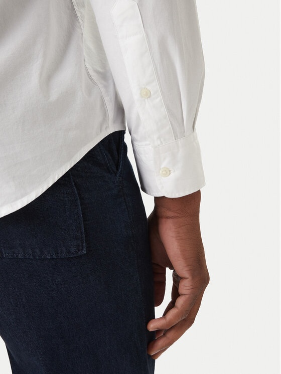 Tommy Hilfiger Tommy Hilfiger Πουκάμισο Core Flex MW0MW39988 Λευκό Regular Fit