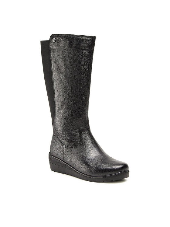 Go Soft Go Soft Stiefel WI23-WARUNA-06 Schwarz