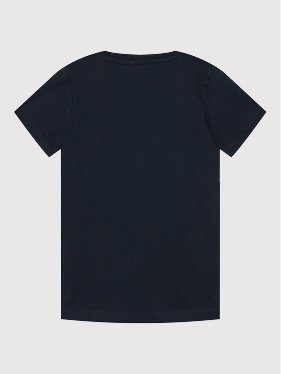 NAME IT NAME IT Komplet t-shirt i szorty sportowe 13200344 Granatowy Regular Fit