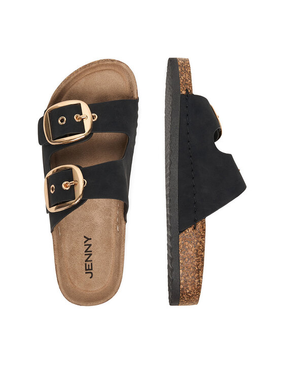 JENNY JENNY Pantoletten CEO-WS1128-52 Schwarz