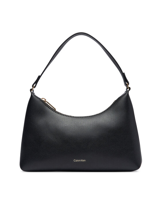 Calvin Klein Calvin Klein Torbica Foil Logo Small Shoulder Bag LV04F3890G Crna