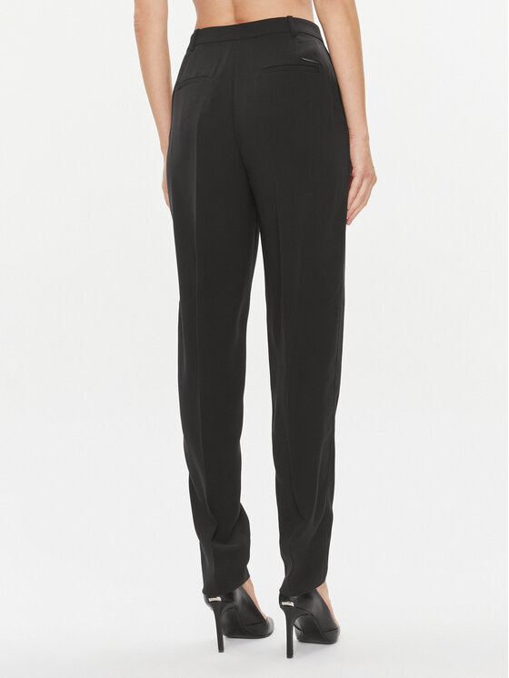 Calvin Klein Calvin Klein Stoffhose K20K206134 Schwarz Straight Fit