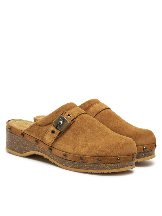 Scholl Scholl Plätud Pescura Clog 50 Cork F31632 1175 380 Pruun