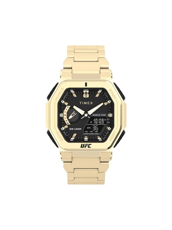 Timex Timex Zegarek UFC Colossus TW2V84500 Złoty