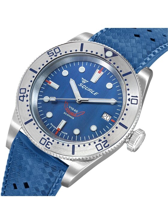 Squale Squale Zegarek 1545SSBLC.HTB Niebieski