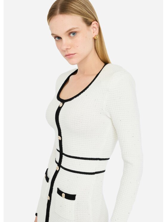 Liu Jo Liu Jo Abito da sera CF5132MS18F03A21 Bianco Slim Fit