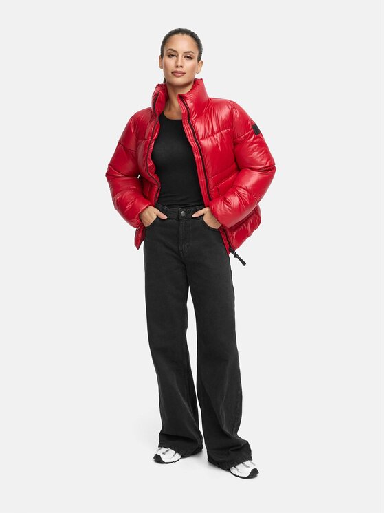 Navahoo Navahoo Kurtka zimowa Eispacht Czerwony Regular Fit