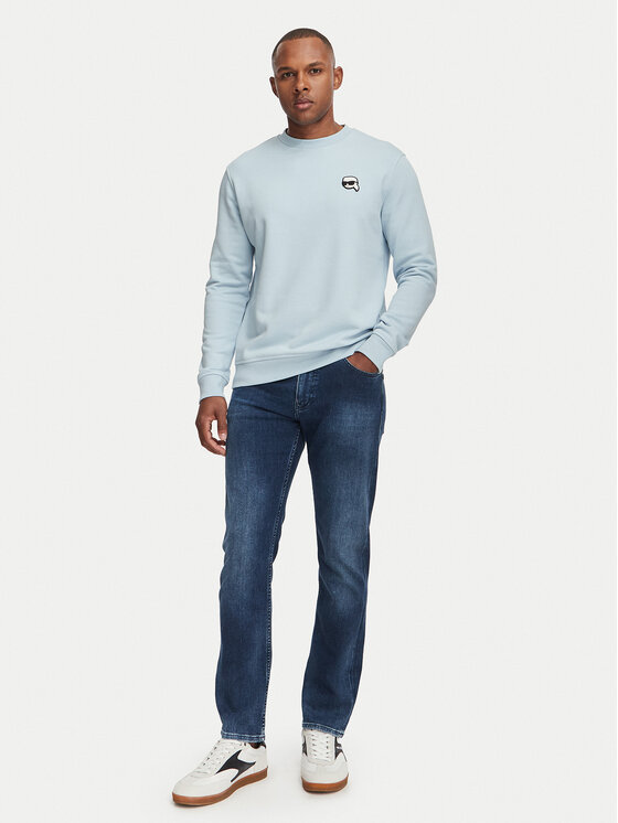 KARL LAGERFELD KARL LAGERFELD Hanorac 705710 561900 Albastru deschis Regular Fit
