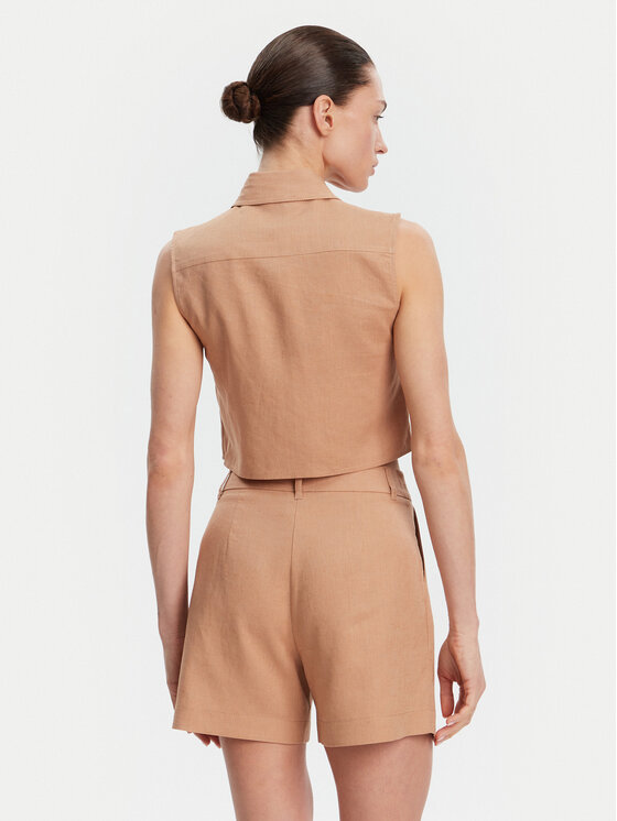 Gaudi Gaudi Srajca 511BD45033 Rjava Regular Fit