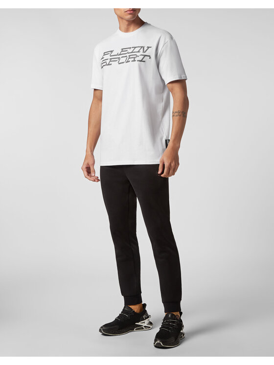 Plein Sport Plein Sport T-Shirt 2271 Biały Regular Fit